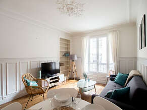 Commerce Paris 15° 2 Schlafzimmer Wohnung