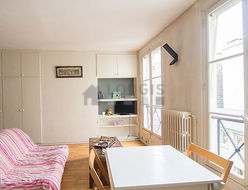 Wohnung Paris 9° - Wohnzimmer