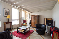 Duplex Paris 14° - Wohnzimmer