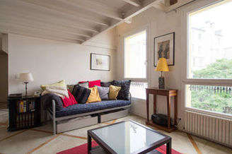 Montparnasse Париж Paris 14° 1 спальня Дуплекс