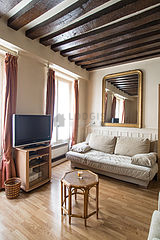 Appartement Paris 4° - Séjour