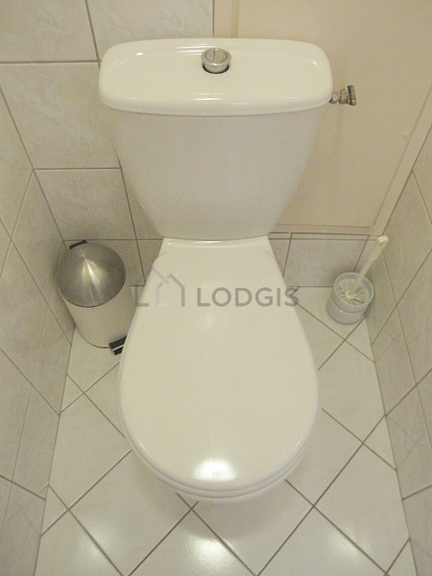 Toilets separated from the bathroom