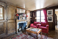 Apartment Paris 6° - Living room