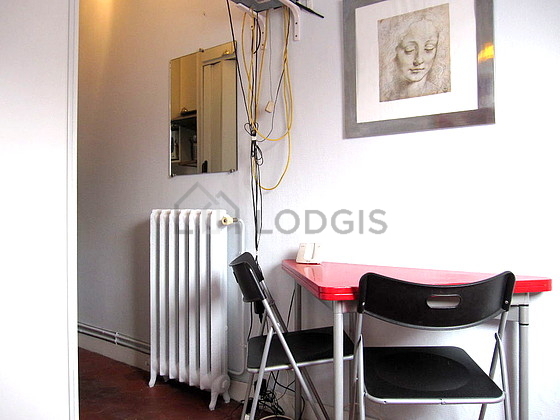 Quiet living room furnished with 1 sofabed(s) of 140cm, tv, hi-fi stereo, fan