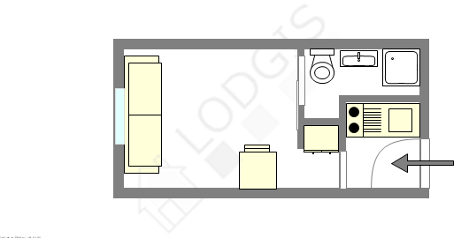 Apartment Paris 17° - Interactive plan