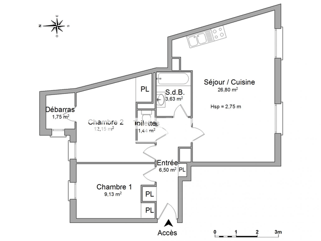 Wohnung Nantes - 