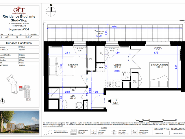 Appartement Orléans - 