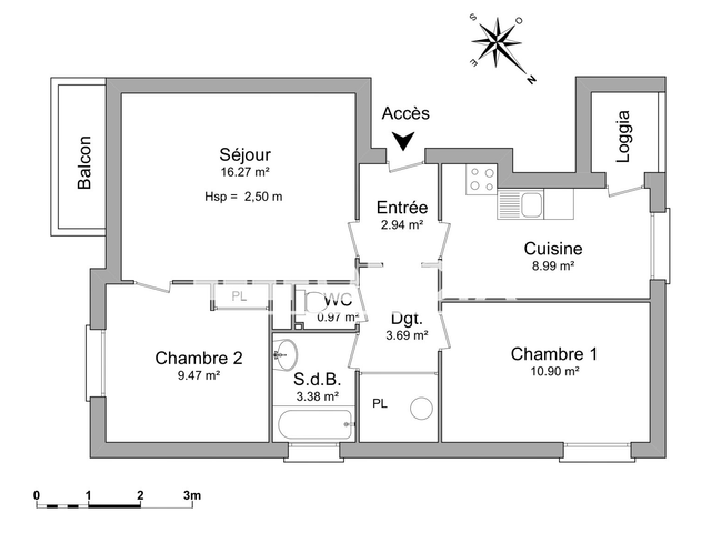 Wohnung Nîmes - 