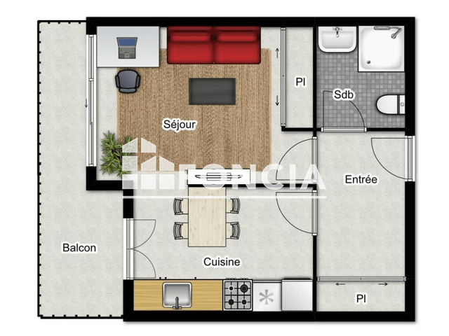 Wohnung Grenoble - 