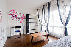 Wohnung Paris 20° - Wohnzimmer