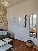 Wohnung Paris 20° - Wohnzimmer