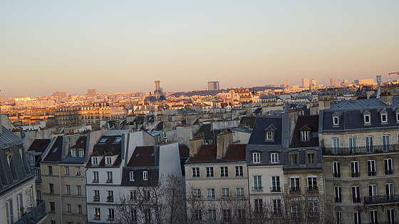 Beau séjour calme et très lumineux d'un appartementà Paris