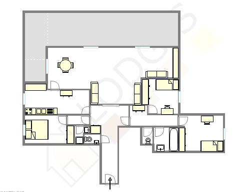 Apartment Suresnes - Interactive plan