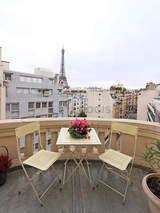 Apartamento París 15° - Terraza