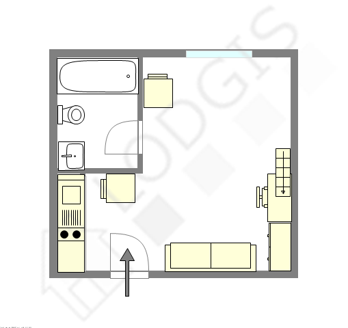 Apartamento París 17° - Plano interactivo