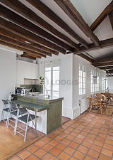 Appartement Paris 3° - Cuisine