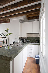Wohnung Paris 3° - Küche