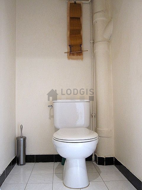 Toilets separated from the bathroom