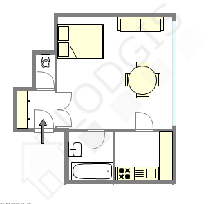 Apartment Neuilly-Sur-Seine - Interactive plan