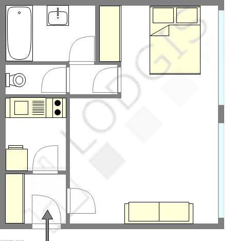 Appartamento Parigi 7° - Piantina interattiva
