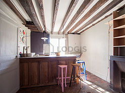 Appartement Paris 3° - Cuisine