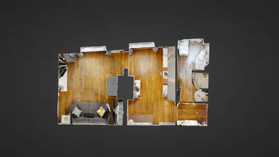Apartment Paris 5° - Interactive plan