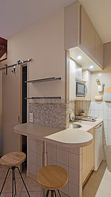 Duplex Paris 3° - Cuisine