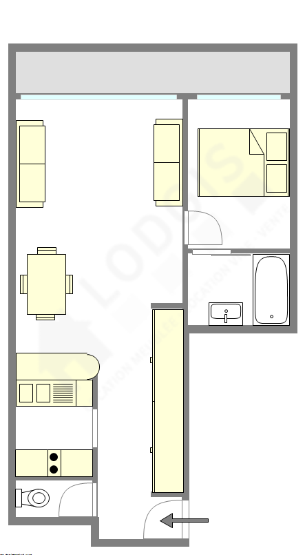 Appartamento Neuilly-Sur-Seine - Piantina interattiva