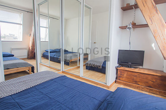 Chambre pour 2 personnes équipée de 1 lit(s) de 140cm
