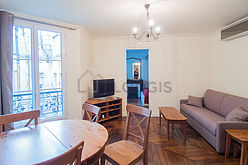 Wohnung Paris 4° - Wohnzimmer