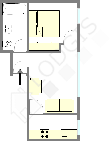 Appartamento Neuilly-Sur-Seine - Piantina interattiva