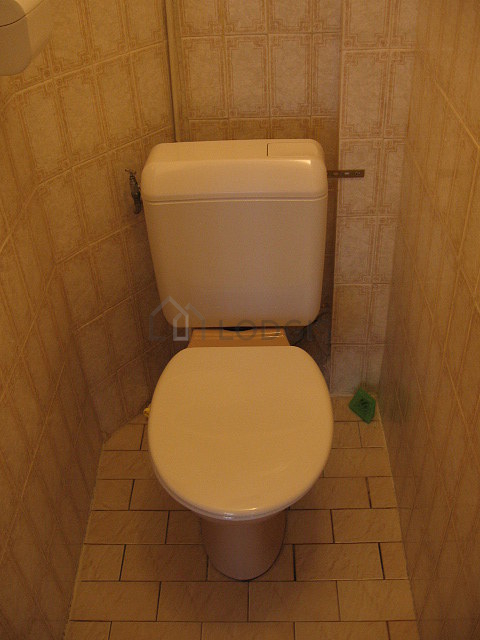 Toilets separated from the bathroom