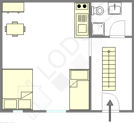アパルトマン パリ 3区 - レイアウト