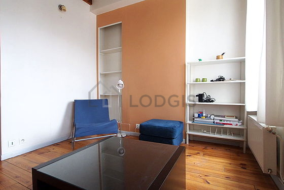 Very quiet living room furnished with sofa, 1 armchair(s), 4 chair(s)