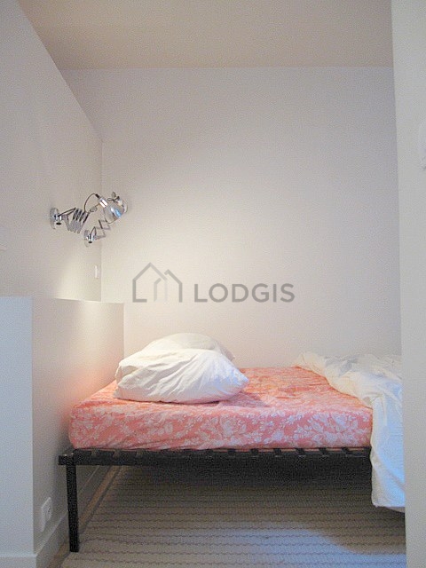 Bedroom with windows facing the courtyard