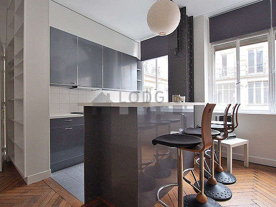 Beautiful kitchen of 7m² with tilefloor