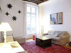 Apartment Paris 3° - Living room