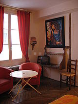 Wohnung Paris 6° - Wohnzimmer