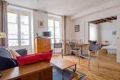 Wohnung Paris 3° - Wohnzimmer