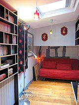雙層公寓 巴黎3区 - 圖書館