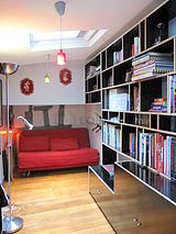 Duplex Paris 3° - Bibliothek