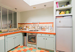 duplex Parigi 11° - Cucina