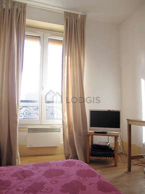Bedroom with double-glazed windows