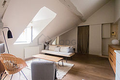 Wohnung Paris 4° - Wohnzimmer