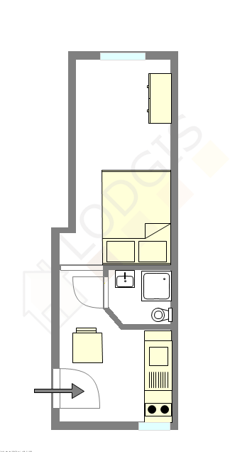 Appartement Paris 3° - Plan interactif