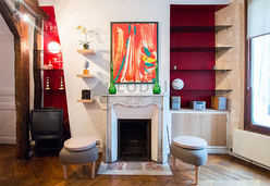 Wohnung Paris 1° - Wohnzimmer