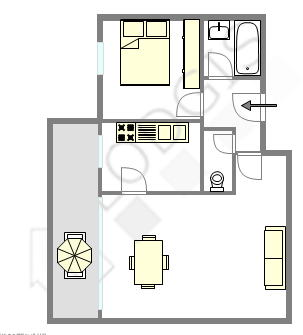 Apartment Ivry-Sur-Seine - Interactive plan
