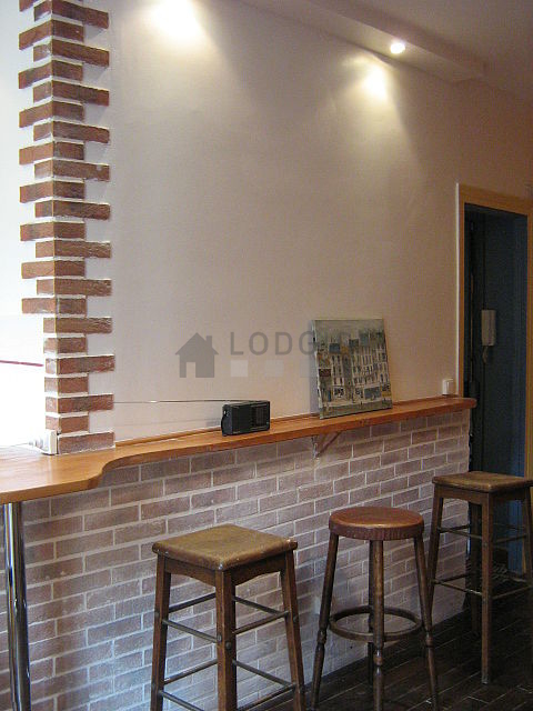 Bright kitchen with double-glazed windows