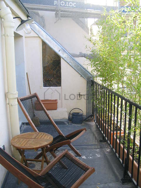 Bright balcony