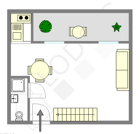 Квартира Париж 3° - Интерактивный план